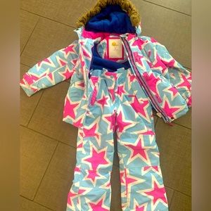 Mini Boden Girl 7-8yr ski suit